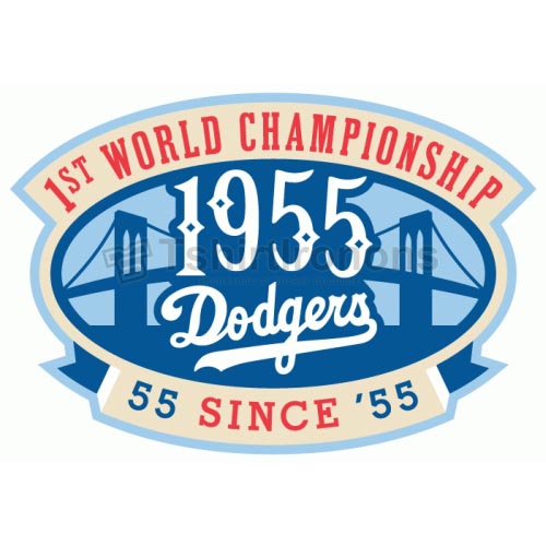 Los Angeles Dodgers T-shirts Iron On Transfers N1673 - Click Image to Close